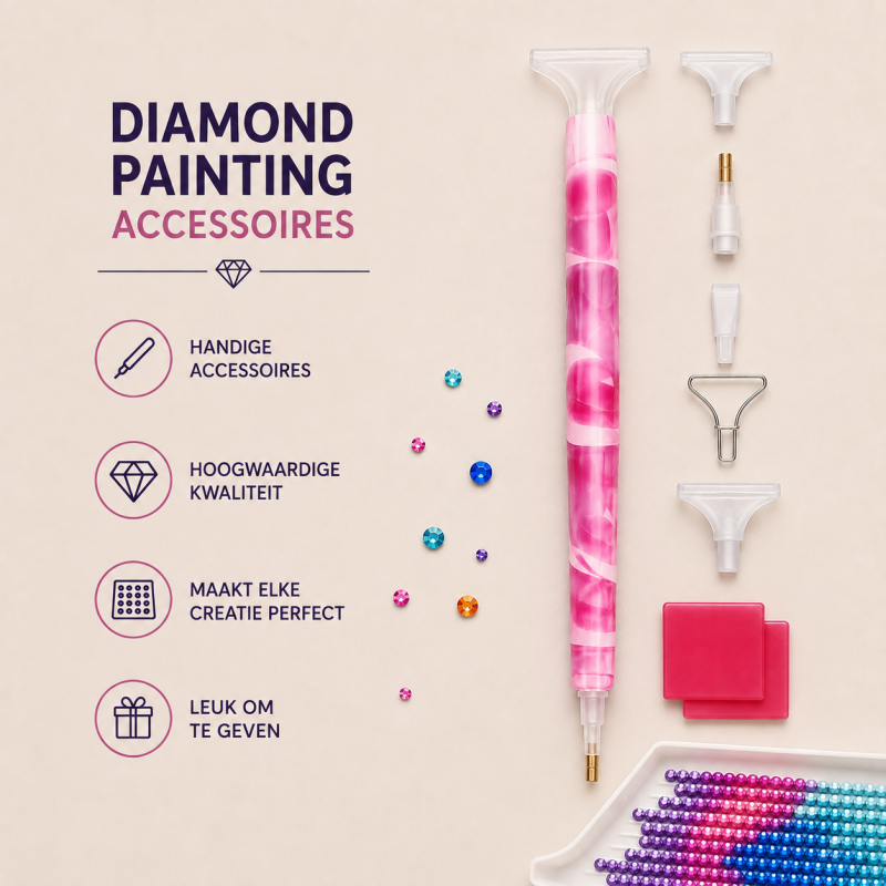 Diamond painting accessoires