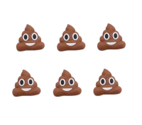 schoenbedels poep emoticon