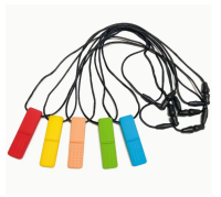 Bijtketting kauwstaaf marmer