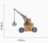 Strijkemblemen werkvoertuigen