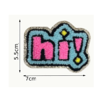 Strijkemblemen zomer fruit