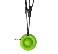 Bijtketting pop it groen