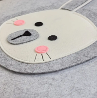 Speelgoedmand konijn draagbaar