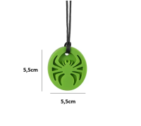 Bijtketting spin groen