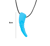 Bijtketting hoektand blauw