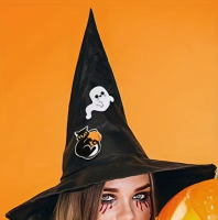 Strijkemblemen Halloween 8 stuks