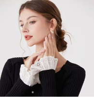 Losse mouwtjes blouse wit bloemetjes