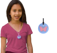 Bijtketting vlinder blauw