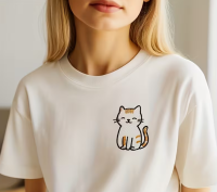 Oplosbare borduurpatronen katten 2 vellen