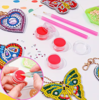 Diamond painting wax in potje