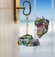 Diamond painting hangers auto's