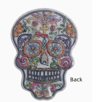 Strijkembleem skull