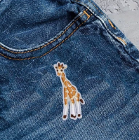 Strijkemblemen giraffe