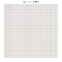 Diamond painting blanco vierkant