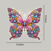 Diamond painting raamdecoratie vlinder